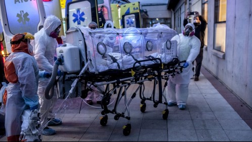 Trasladan a cuatro pacientes críticos contagiados con coronavirus a Osorno