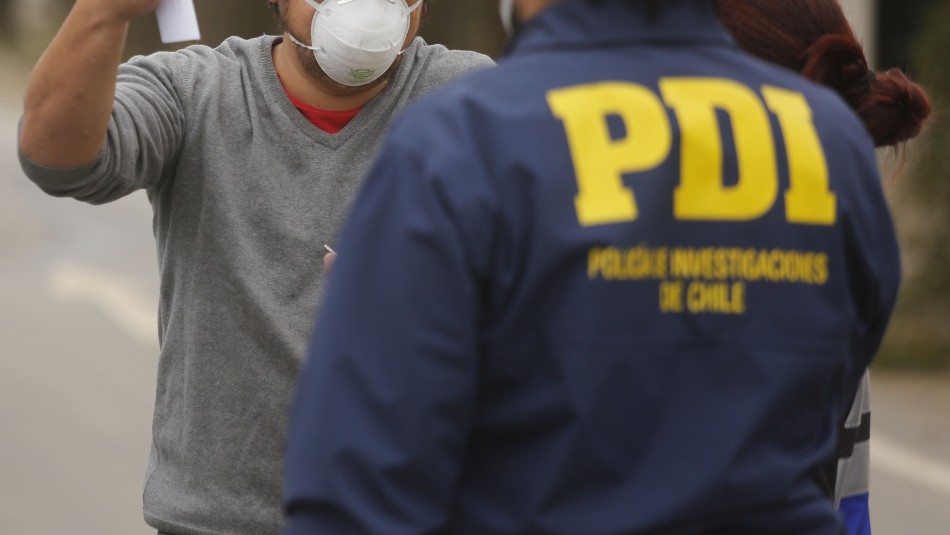 Imagen referencial de archivo PDI refuerza vigilancia a nivel nacional y registra 232 funcionarios contagiados