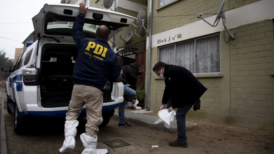Valparaíso. Valparaíso: Policía investiga doble homicidio que se registró en población de la parte alta de la ciudad