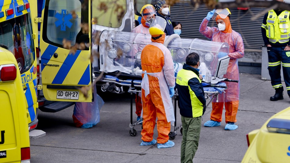 Imagen referencial Balance Minsal: Se registran cifras récord de contagios y fallecidos por coronavirus en Chile