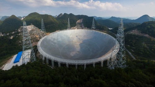 FAST: El telescopio más grande del mundo con el que China comenzará a 'buscar' extraterrestres