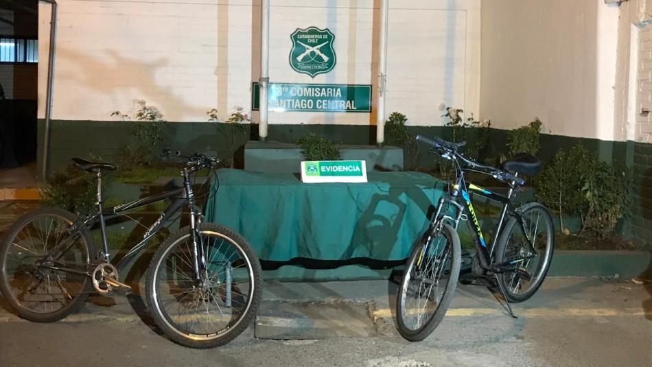 Violento enfrentamiento en Barrio Yungay deja un detenido por robo de bicicletas Violento enfrentamiento en Barrio Yungay deja un detenido por robo de bicicletas
