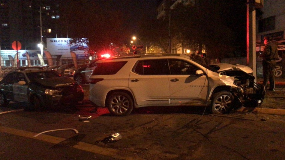Persecución policial termina con disparos y un detenido en la comuna de Ñuñoa Persecución policial termina con disparos y un detenido en la comuna de Ñuñoa