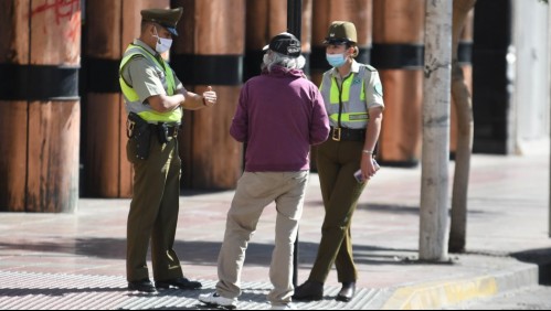 Carabineros ha detenido personas que han infringido hasta 16 veces la cuarentena