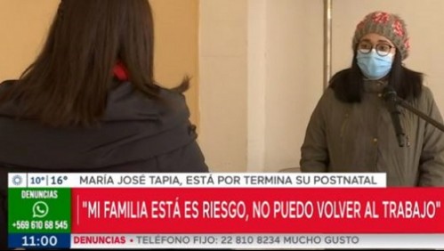 'La angustia es inevitable': Su postnatal está a punto de terminar y vive con personas de alto riesgo