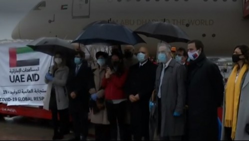Emiratos Árabes realiza millonaria donación a Chile para combate al coronavirus