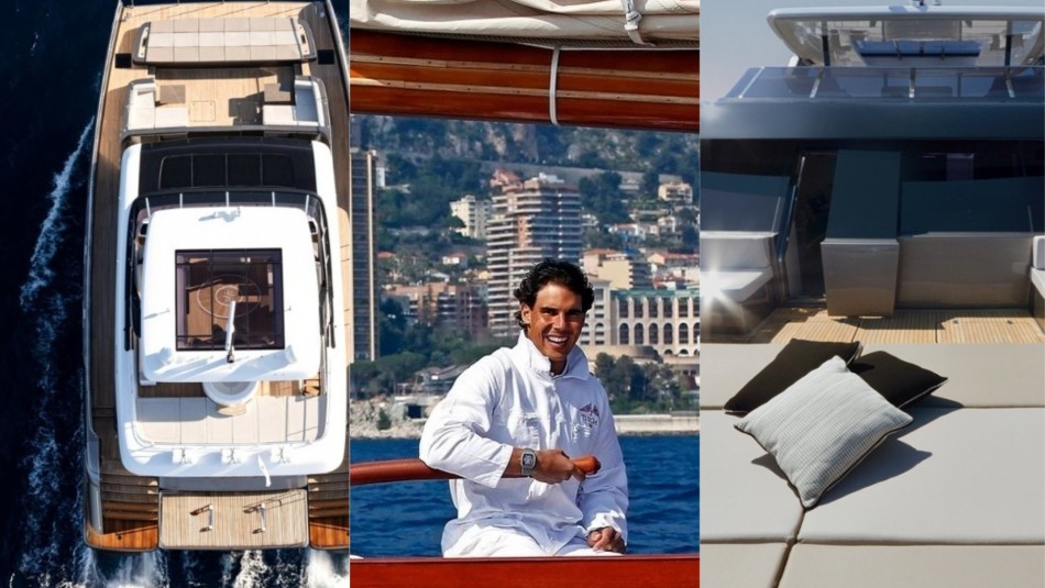 Rafael Nadal El nuevo lujoso yate de Rafael Nadal.