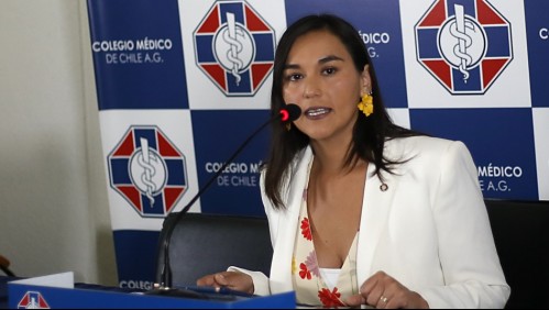 Izkia Siches brinda apoyo a nuevo ministro de Salud: 'Cuenta con total disposición del Colegio Médico'