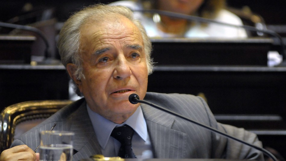 Carlos Menem Carlos Menem hospitalizado en Argentina: Dio negativo en el segundo test de coronavirus