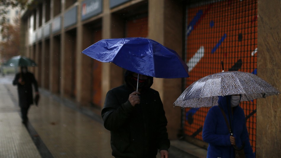 Imagen referencial Emiten avisos meteorológicos por precipitaciones y vientos para la zona central del país