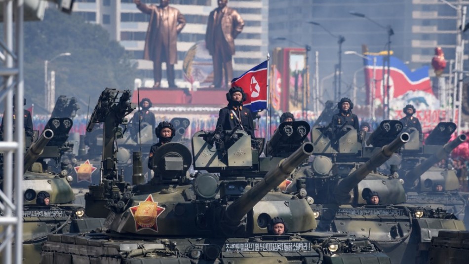 El ejército de Corea del Norte está El ejército de Corea del Norte está