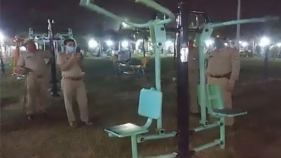 Habitantes de la India reportan a la policía Habitantes de la India reportan a la policía