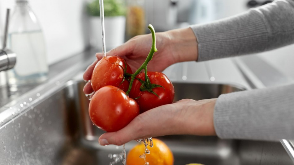 Lavado de frutas y verduras Lavado de frutas y verduras ante pandemia.