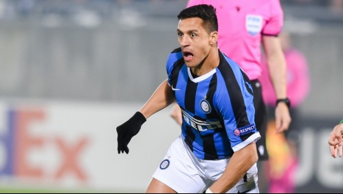 Alexis Sánchez sumó minutos en victoria del Inter sobre Sampdoria en la liga italiana
