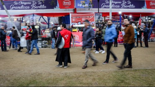 Alcalde de Santiago confirma que este año se suspenden las fondas del Parque O'Higgins