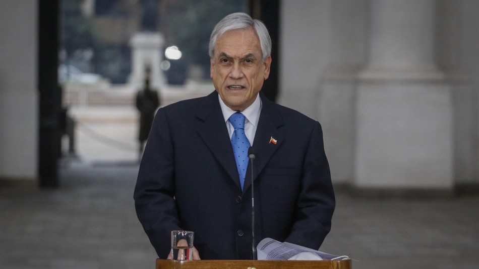 Sebastián Piñera Parlamentarios de distintos sectores reaccionan a anuncio de Piñera por proyectos inconstitucionales
