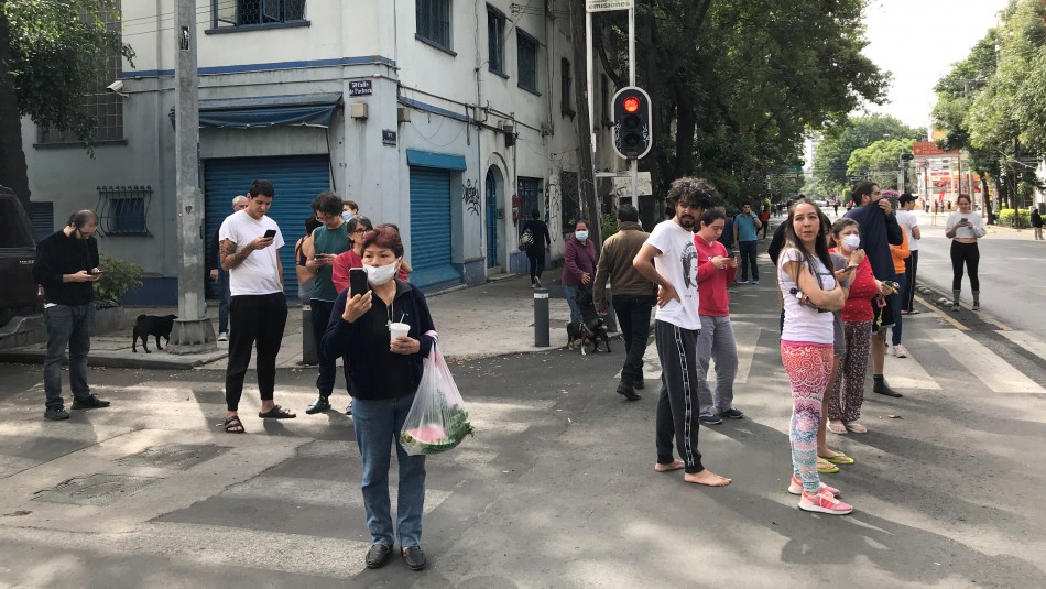 Temblor México Los videos que dejó el terremoto que sacudió el Sureste de México