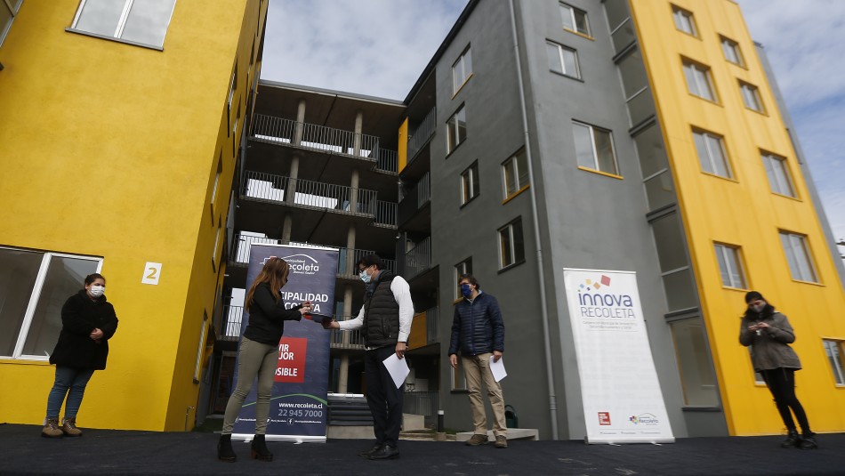Alcalde Jadue inaugura arriendos populares en Recoleta Recoleta inaugura