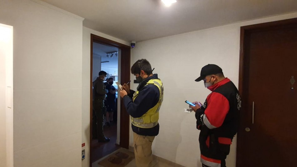 Fiesta Las Condes Eran de otras comunas y arrendaron apart hotel en Las Condes para una fiesta: Uno intentó huir y chocó