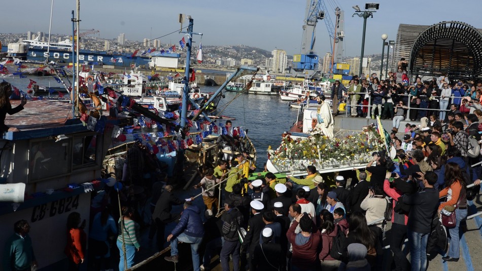 Suspendida celebración Suspendida celebración de San pedro y San Pablo en Valparaíso.