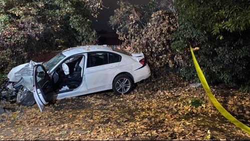 Conductor en estado de ebriedad estrelló su vehículo en casa de la chef Connie Achurra