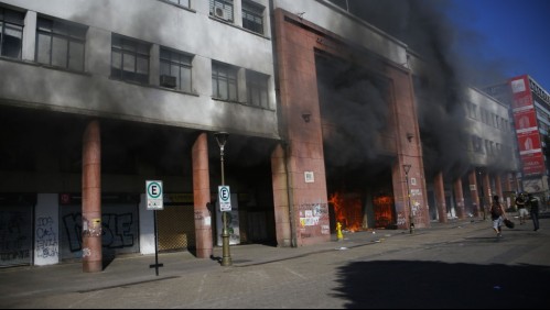 Decretan prisión preventiva para segundo acusado de incendio en Gobernación de Concepción