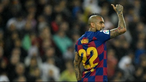 Barcelona con Arturo Vidal los 90 minutos goleó al Villarreal y sigue luchando por el título