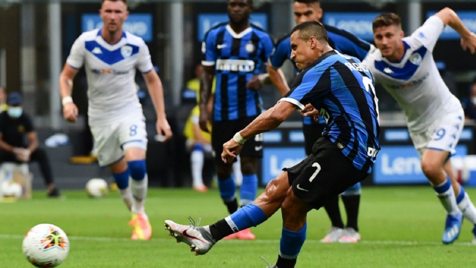 Alexis Sánchez Alexis Sánchez anotó en Inter.