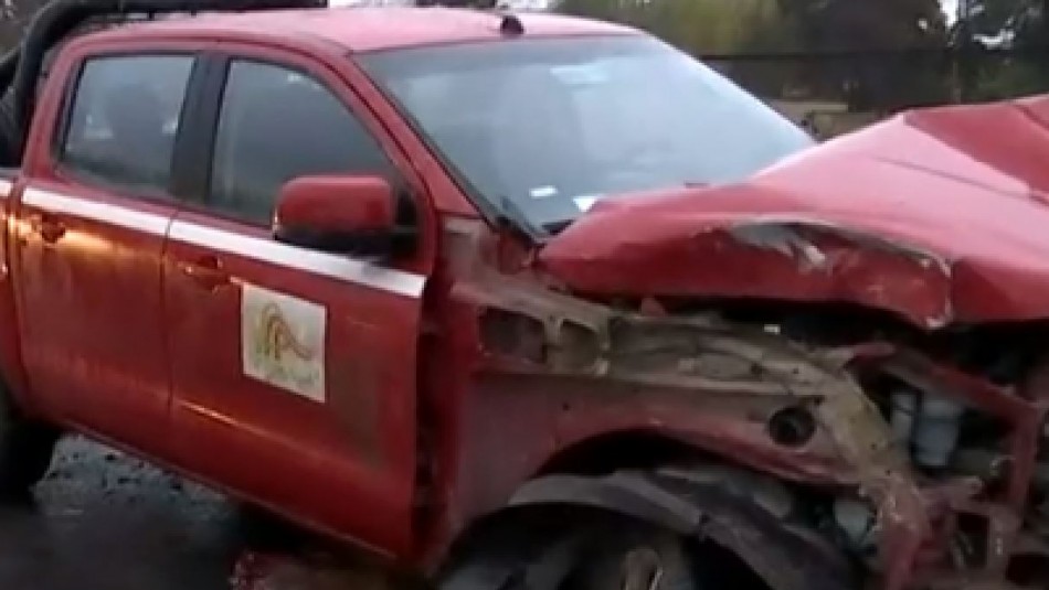 Choque Ruta 5 Norte Colisión múltiple en la Ruta 5 Norte provoca corte de la vía y alta congestión