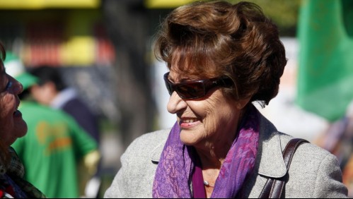 Gobierno lamenta muerte de Ángela Jeria y envía condolencias a Bachelet: 'Deja un gran legado de unión'
