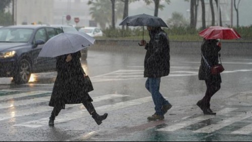 En directo Sistema frontal: Lluvia y viento afecta a zona centro-sur de Chile