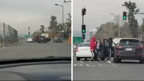 'Fue muy violento': Víctima relata encerrona que sufrió en Huechuraba