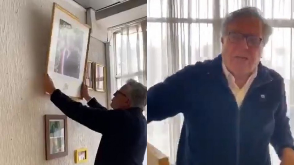 alcalde rancagua cuadro Piñera Alcalde retira cuadro de Piñera: