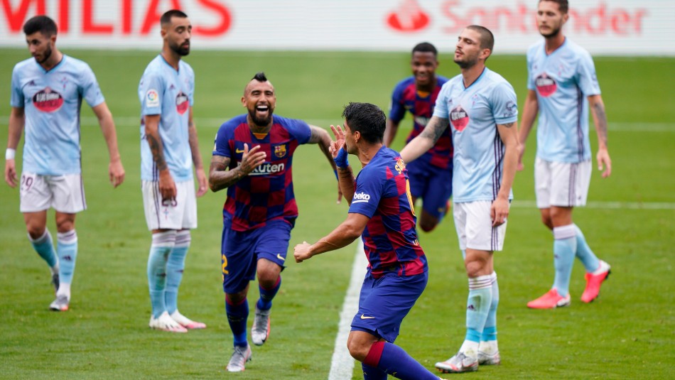 Arturo Vidal Arturo Vidal es alabado por el técnico del Barcelona.