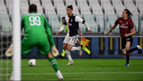 Juventus de Cristiano Ronaldo ganaba 2-0 y terminó cayendo por goleada ante AC Milán