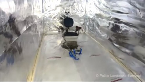 Encuentran contenedores para 'torturar' utilizados por criminales en Holanda