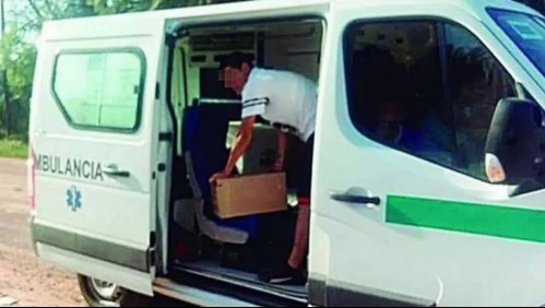 Insólito delivery: Ambulancia transportaba fernet para hijo de un intendente en Argentina