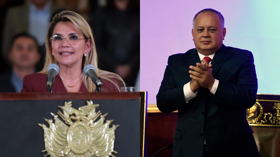 Jeanine Añez y Diosdado Cabello Coronavirus: Presidenta de Bolivia y diputado cercano a Nicolás Maduro están contagiados