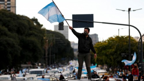 '¿Cómo vamos a estar 110 días encerrados?': Protestas en Argentina por prolongada cuarentena