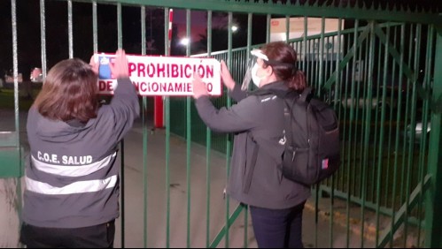 Decretan cierre temporal de Fruna por incumplimiento de medidas sanitarias por coronavirus