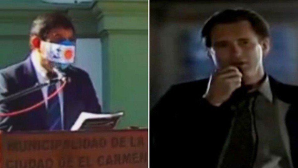 Autoridad argentina copia discurso de película Autoridad argentina copia discurso de película