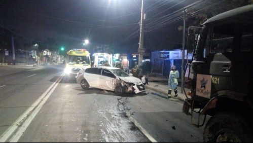 Atropellan a oficial de la FACH por evitar control en toque de queda