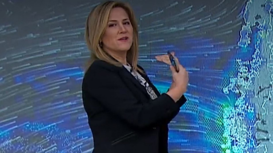 Michelle Adam Michelle Adam anticipa nuevo sistema frontal para el sur y posible lluvia en cordillera para Santiago