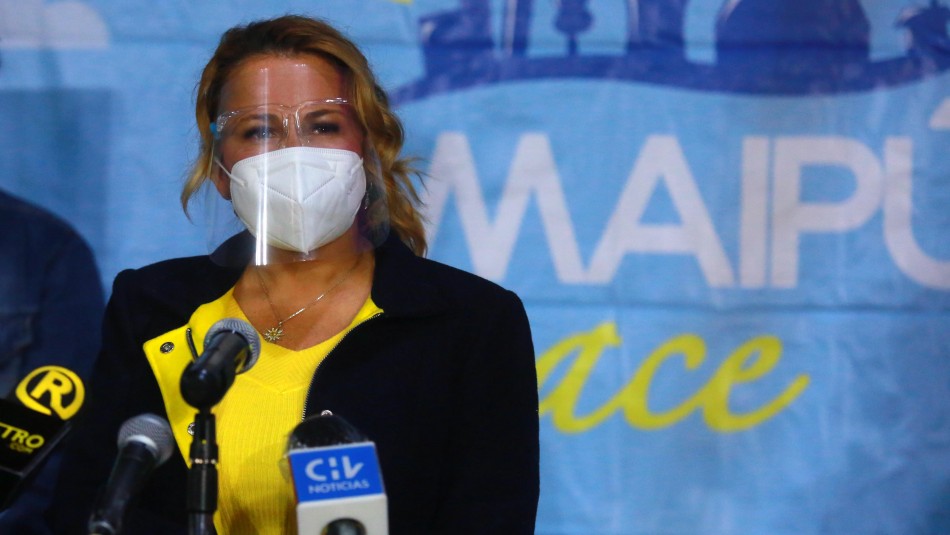 Cathy Barriga Alcaldesa de Maipú anuncia