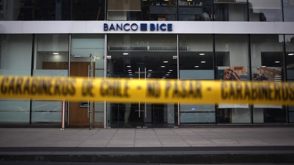 Robo en banco BICE de Las Condes Queda en libertad sujeto acusado de robar $20 millones desde sucursal bancaria en Las Condes