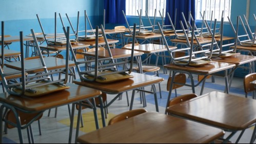 Las comunas que han suspendido clases en los colegios esta semana