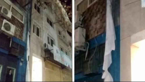 Joven escapa de residencia sanitaria atando sábanas para lanzarse por el balcón en Argentina