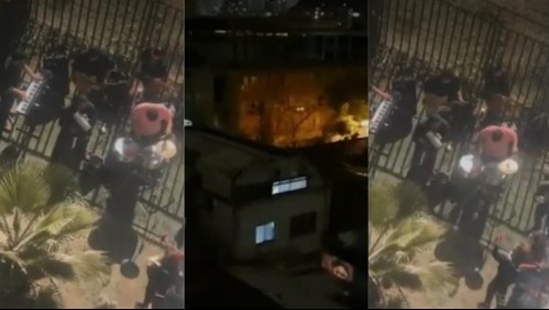 Denuncian fiesta a plena luz del día con banda en vivo