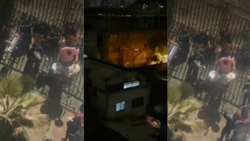 Fiesta en Ñuñoa Denuncian fiestas en Ñuñoa.