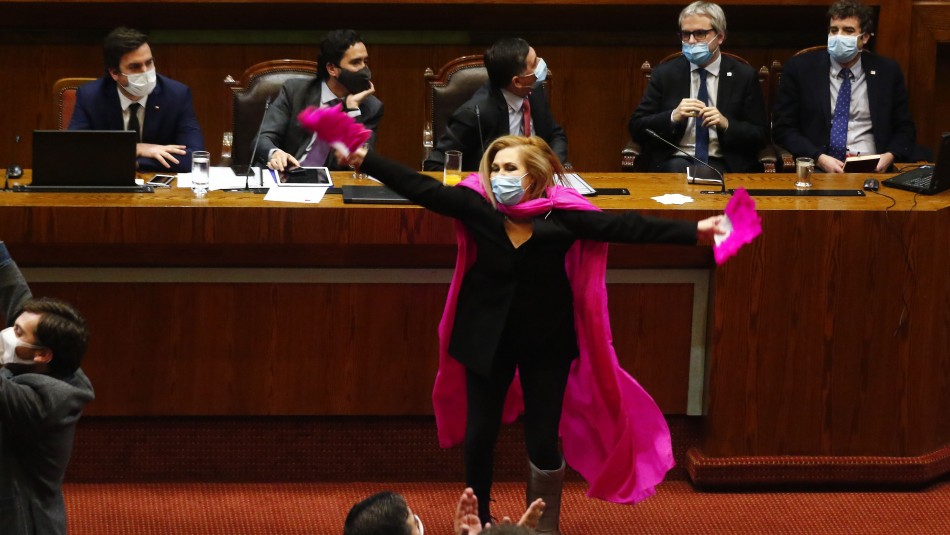 Pamela Jiles: Así celebró la diputada la aprobación de proyecto de retiro de fondos AFP Pamela Jiles: Así celebró la diputada la aprobación de proyecto de retiro de fondos AFP